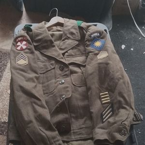 Korean war suit with pants